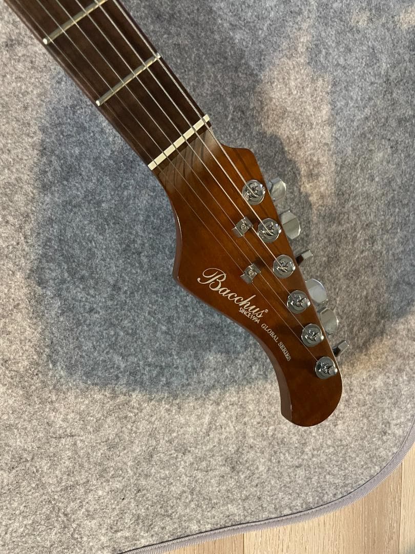 ドラゴンマンさん。Bacchus BSH-AGED, RSM/CR エレキギター