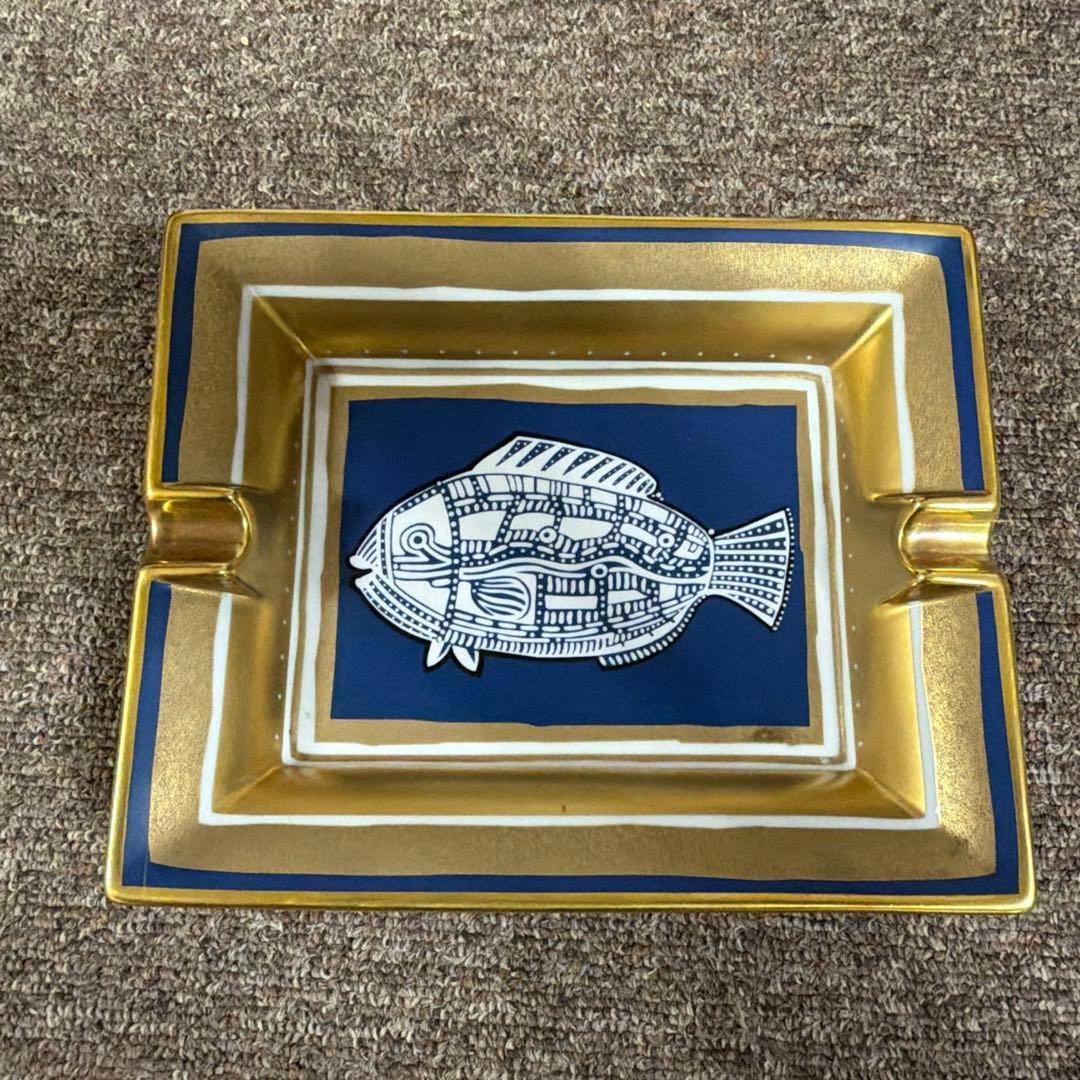 エルメス　HERMES　灰皿　フィッシュ