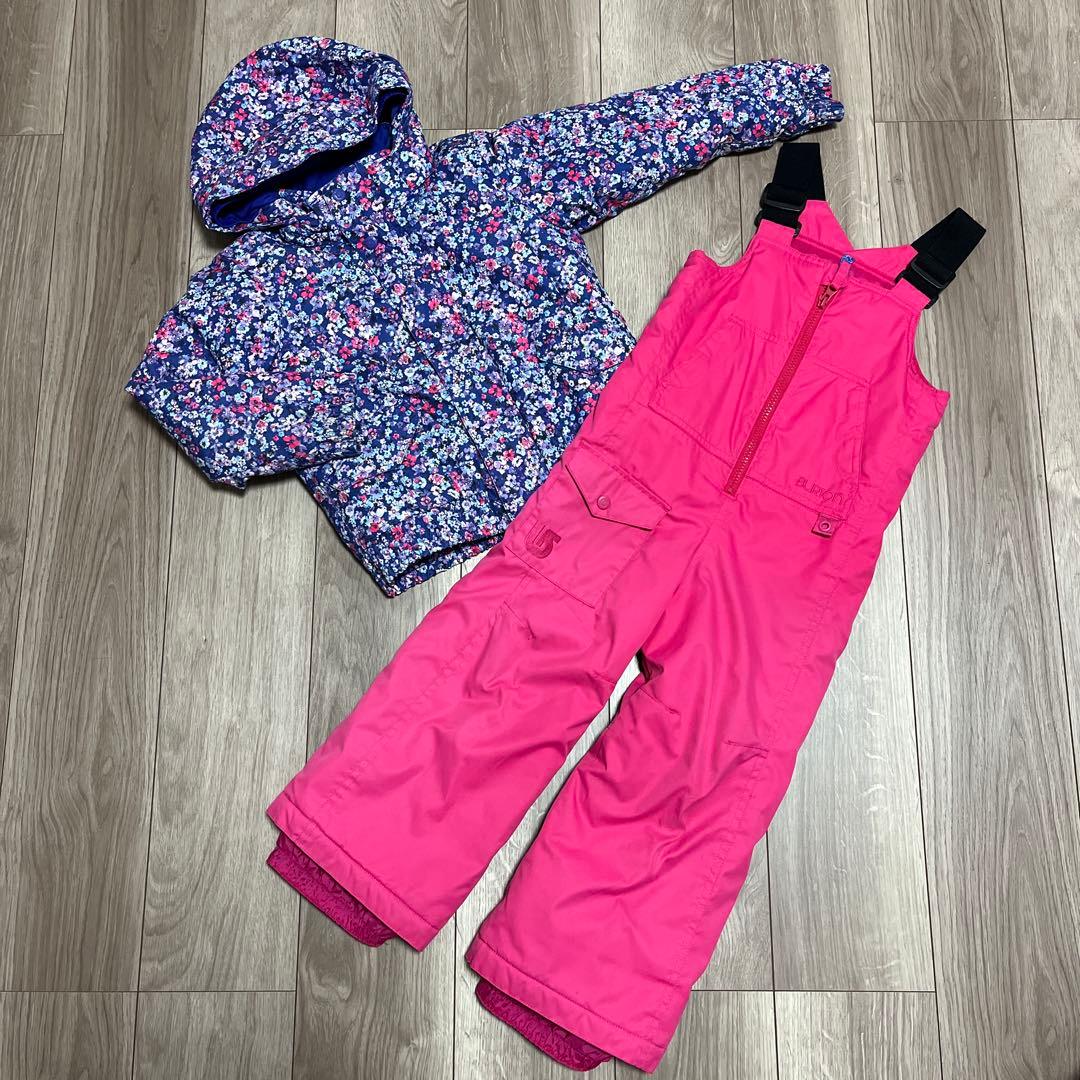 BURTON バートン　スキー　スノーボード　ウェア　花柄　ピンク　4T