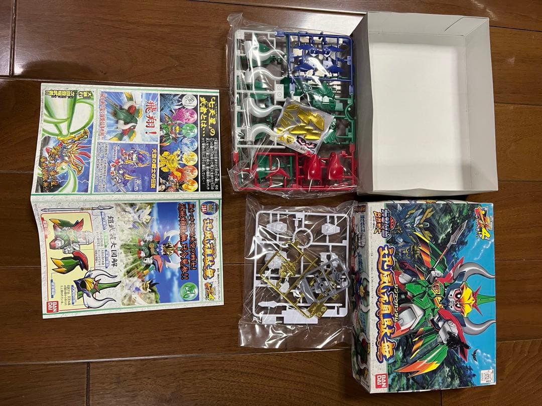 6箱　新品　未組立　ガンダム　レトロ　古い　ガンプラ　SDガンダム　BB戦士