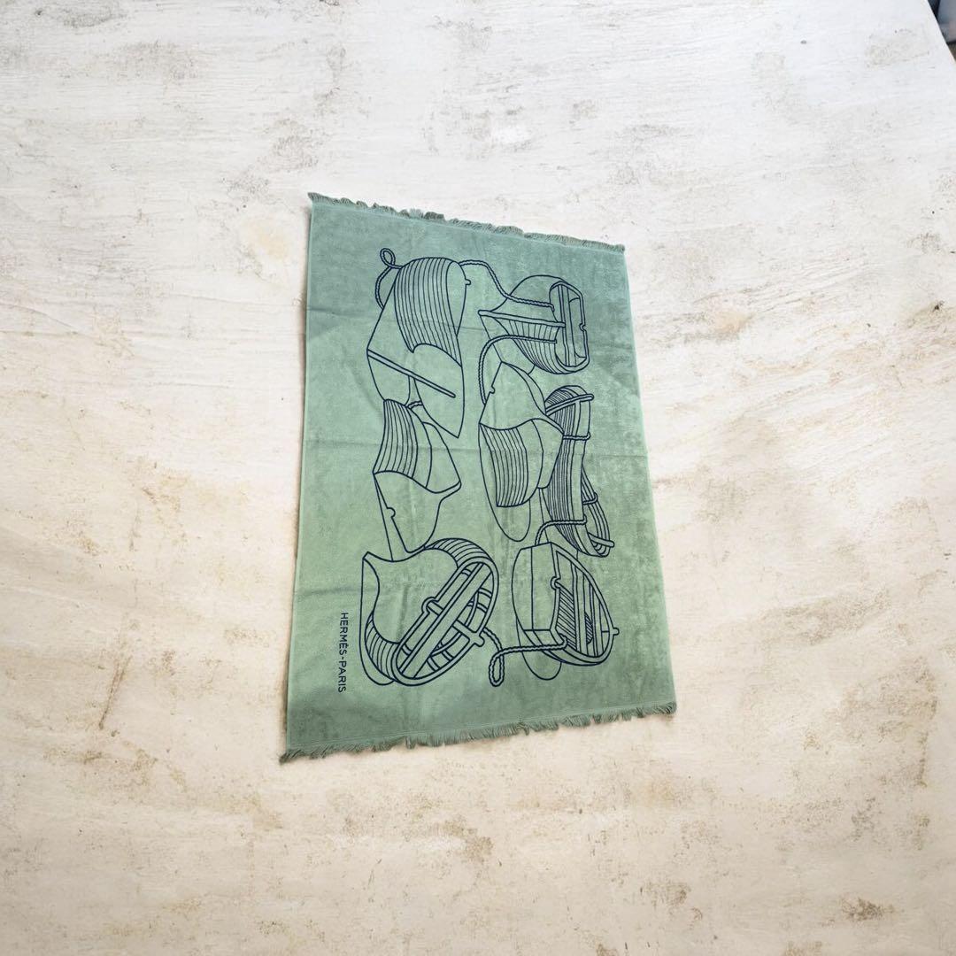 HERMES-PARIS ボートデザイン バスタオル　2025