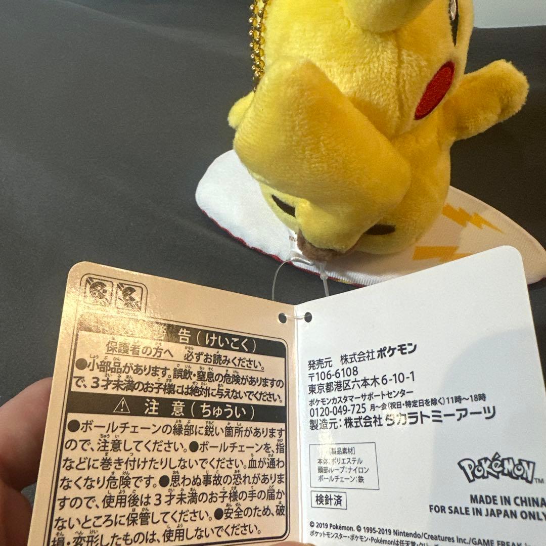 ポケットモンスター　マスコット　Pokémon Surf ピカチュウ