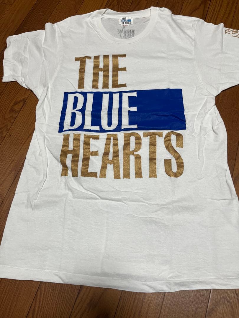 ブルーハーツ　bluehearts tシャツ　定規おまけ