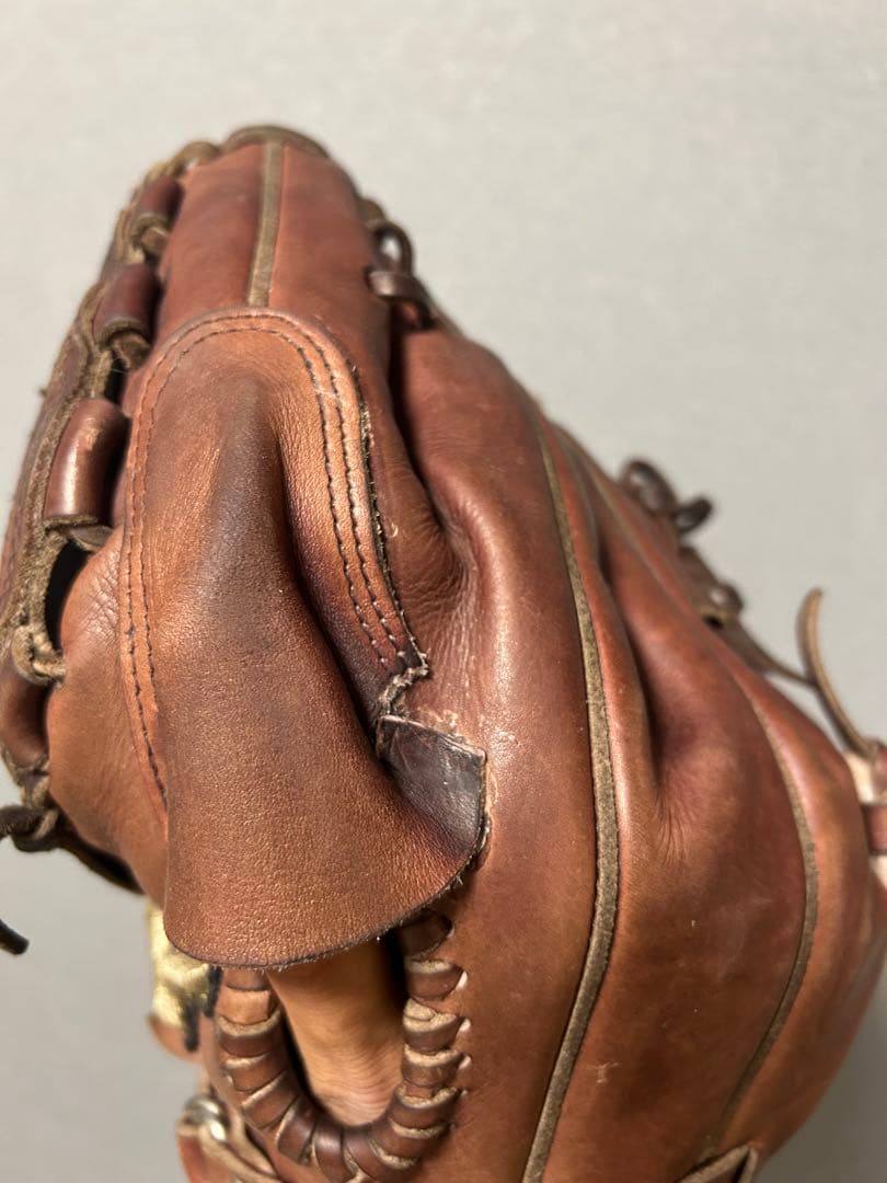 ミズノ オーダーグローブ ブラウンレザー