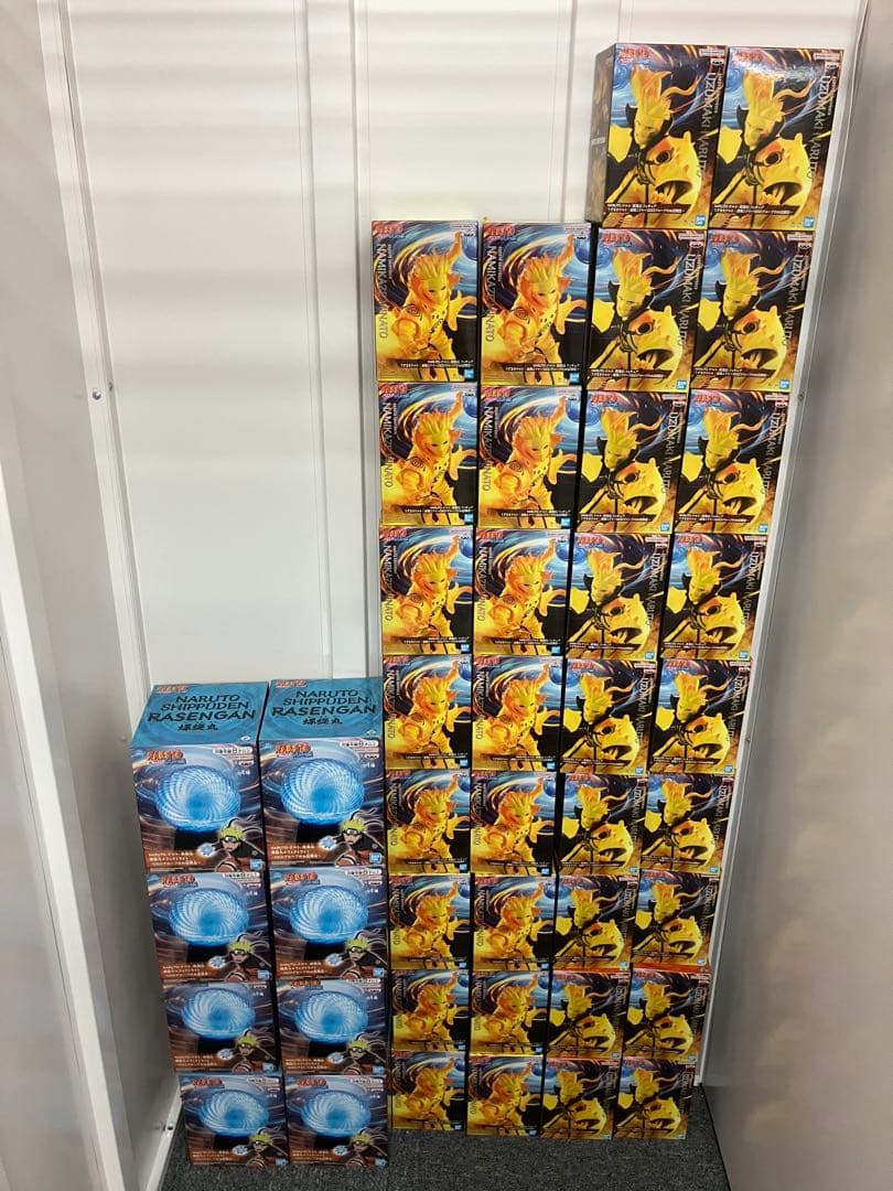 NARUTO-ナルト- GIGO 限定 フィギュア 3種セット　まとめ売り46個