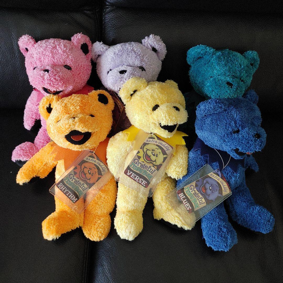 グレイトフルデッド　ビーンベア完品5体セット　デッドベア