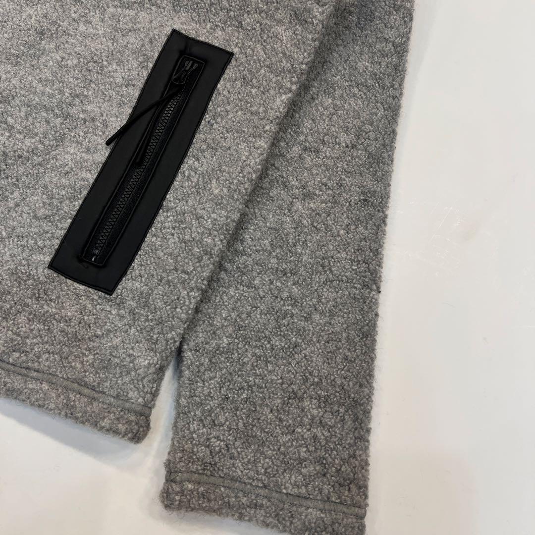 新品　BRIEFING SH MS WOOL BOA BLOUSON グレーM