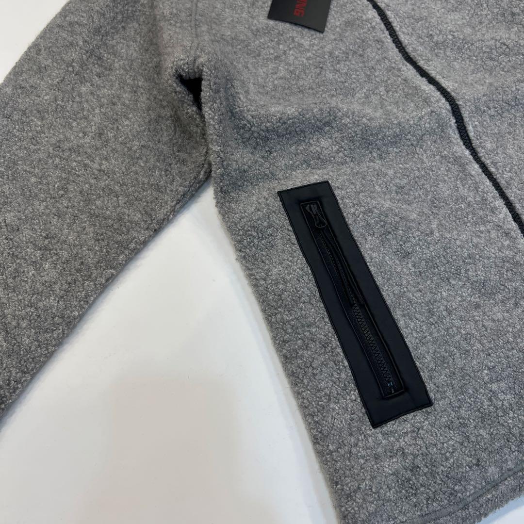 新品　BRIEFING SH MS WOOL BOA BLOUSON グレーM