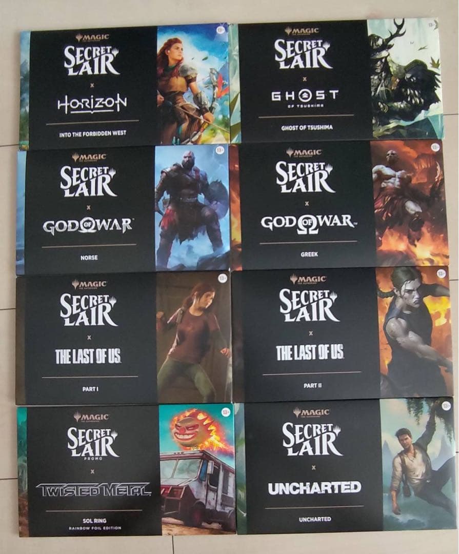 Secret Lair PlayStation 8種セット