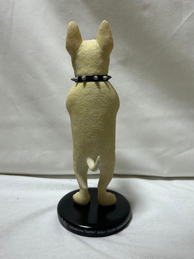 朝隈俊男コレクション 犬の留守番 ブルテリア フィギュア　新品