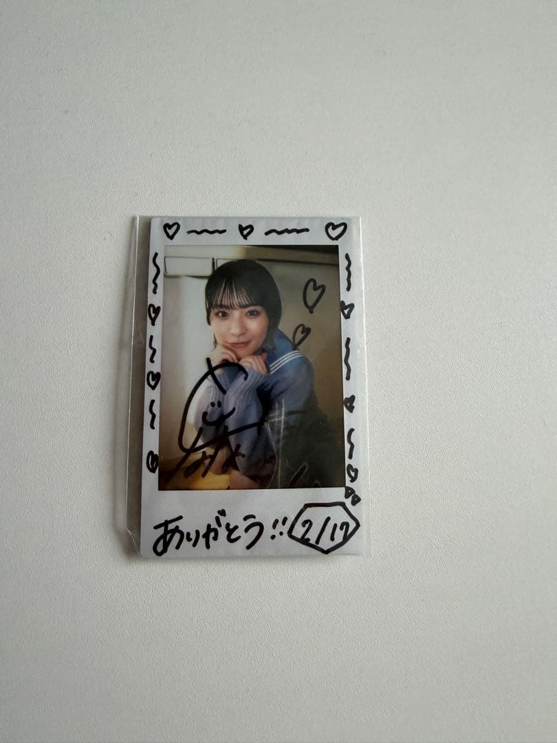 ≠ME 冨田菜々風　直筆チェキ