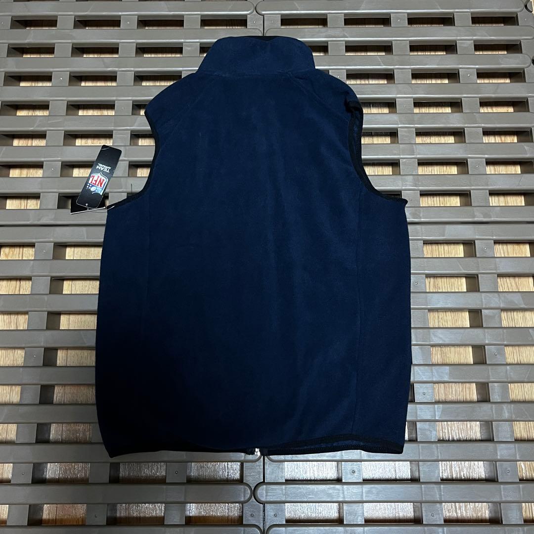 【日本未発売／新品】NFL シカゴベアーズ フリースベスト　Sサイズ