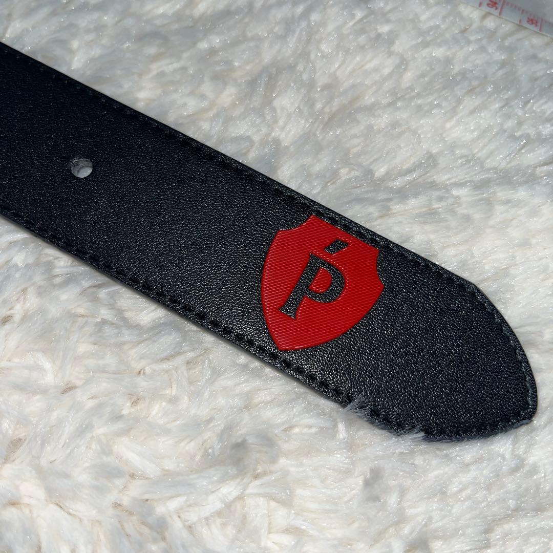 美品✨PEARLY GATES パーリーゲイツ ベルト ロゴ入り　ブラック