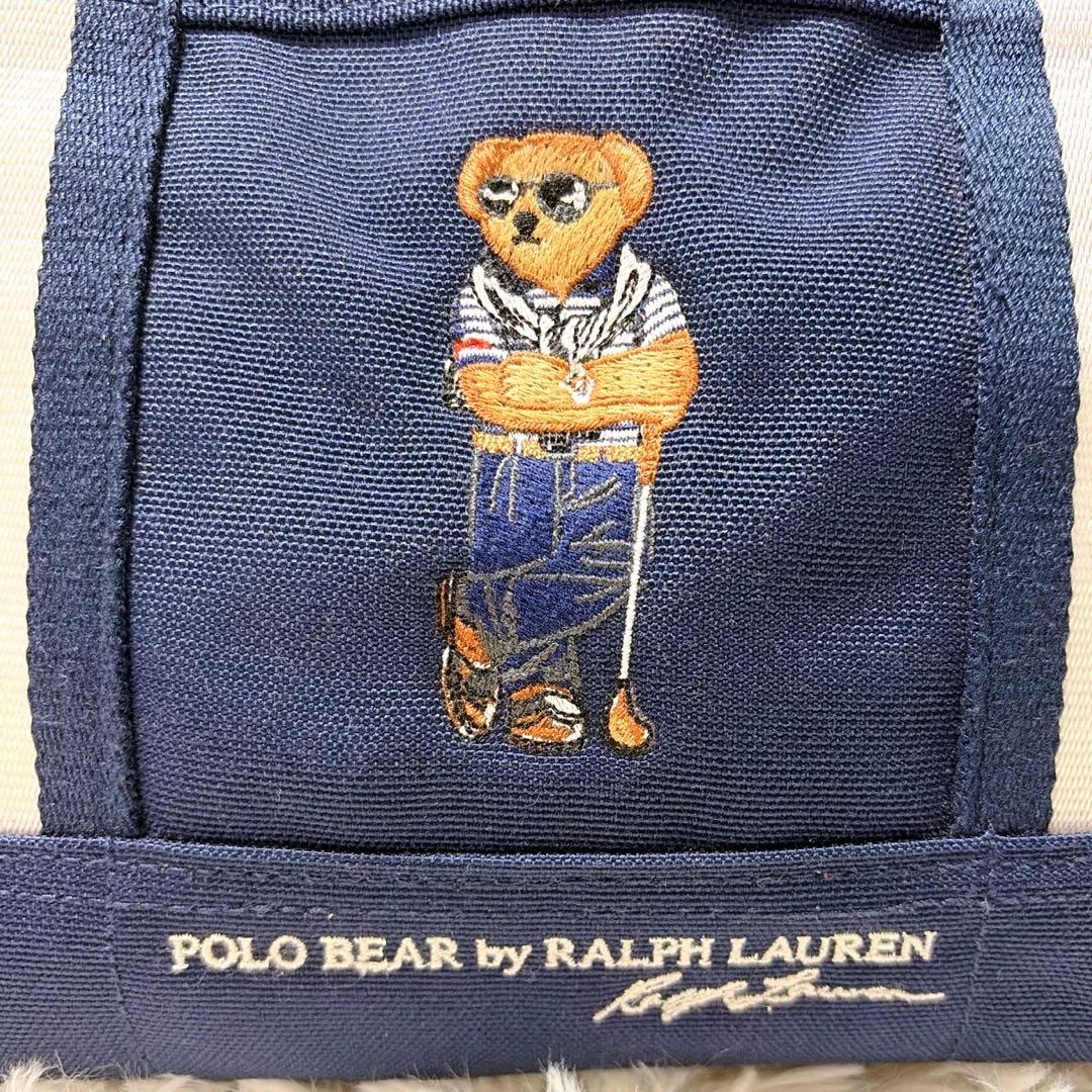 極美品✨POLO RALPH LAURENゴルフバックカートバック　ポロベア