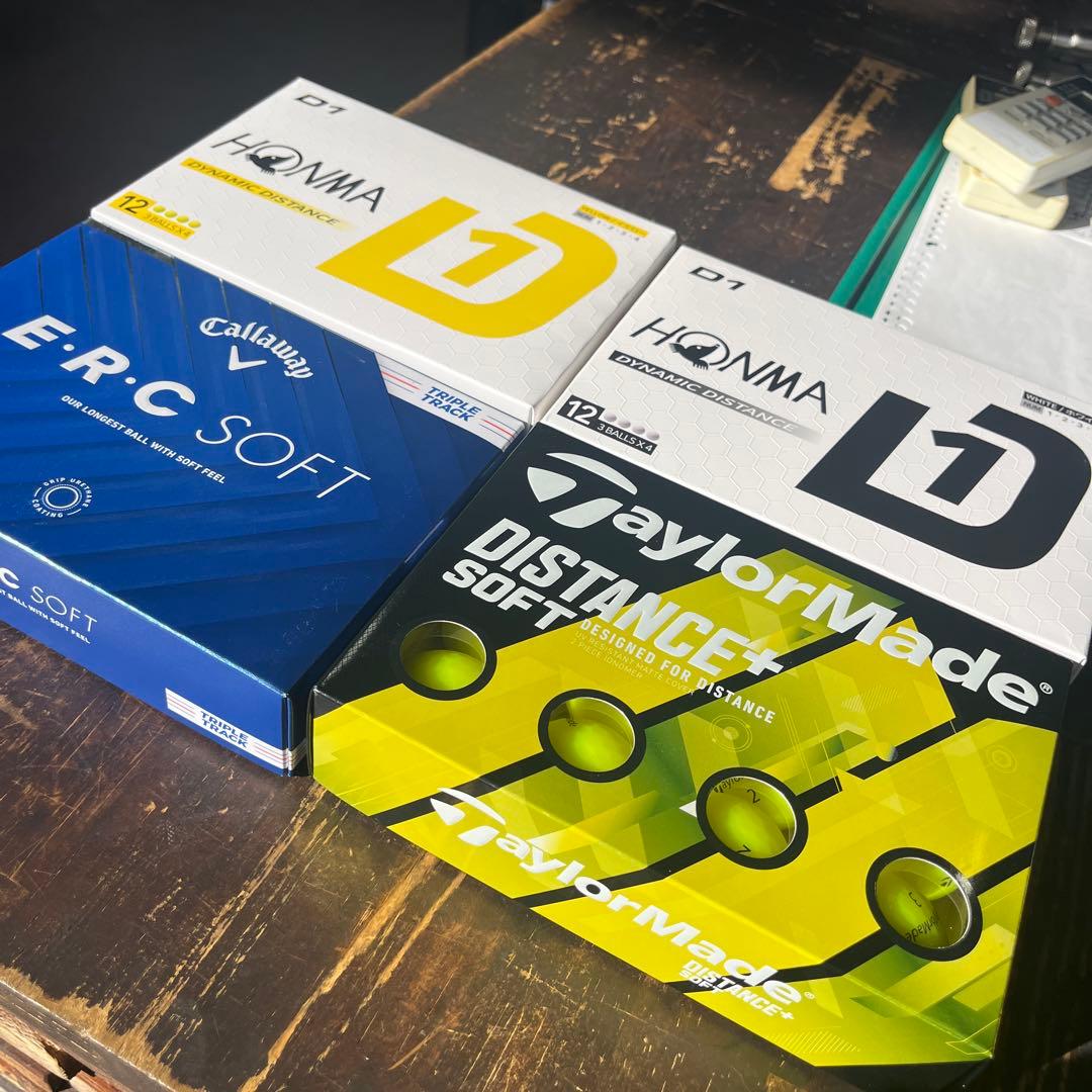 ゴルフボール　まとめ売り　キャロウェイ　HONMA TaylorMade