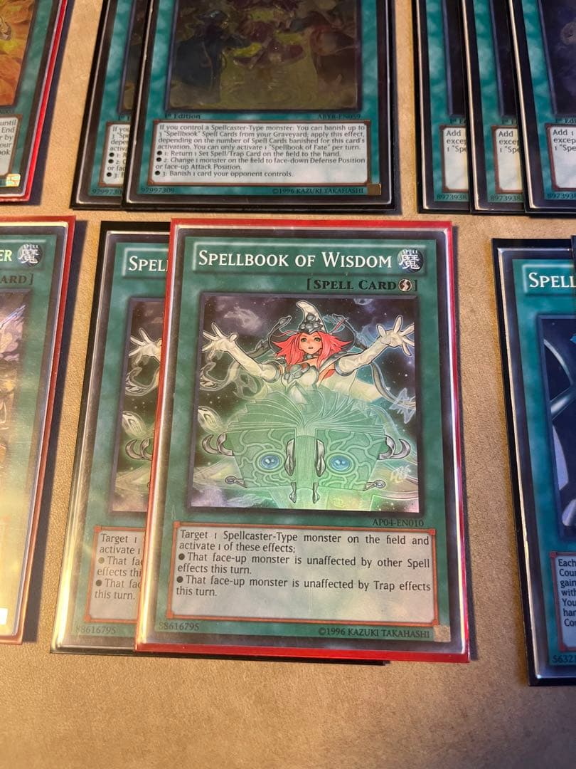 遊戯王　魔導書　デッキパーツ　英語版