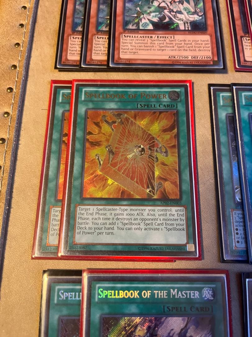 遊戯王　魔導書　デッキパーツ　英語版