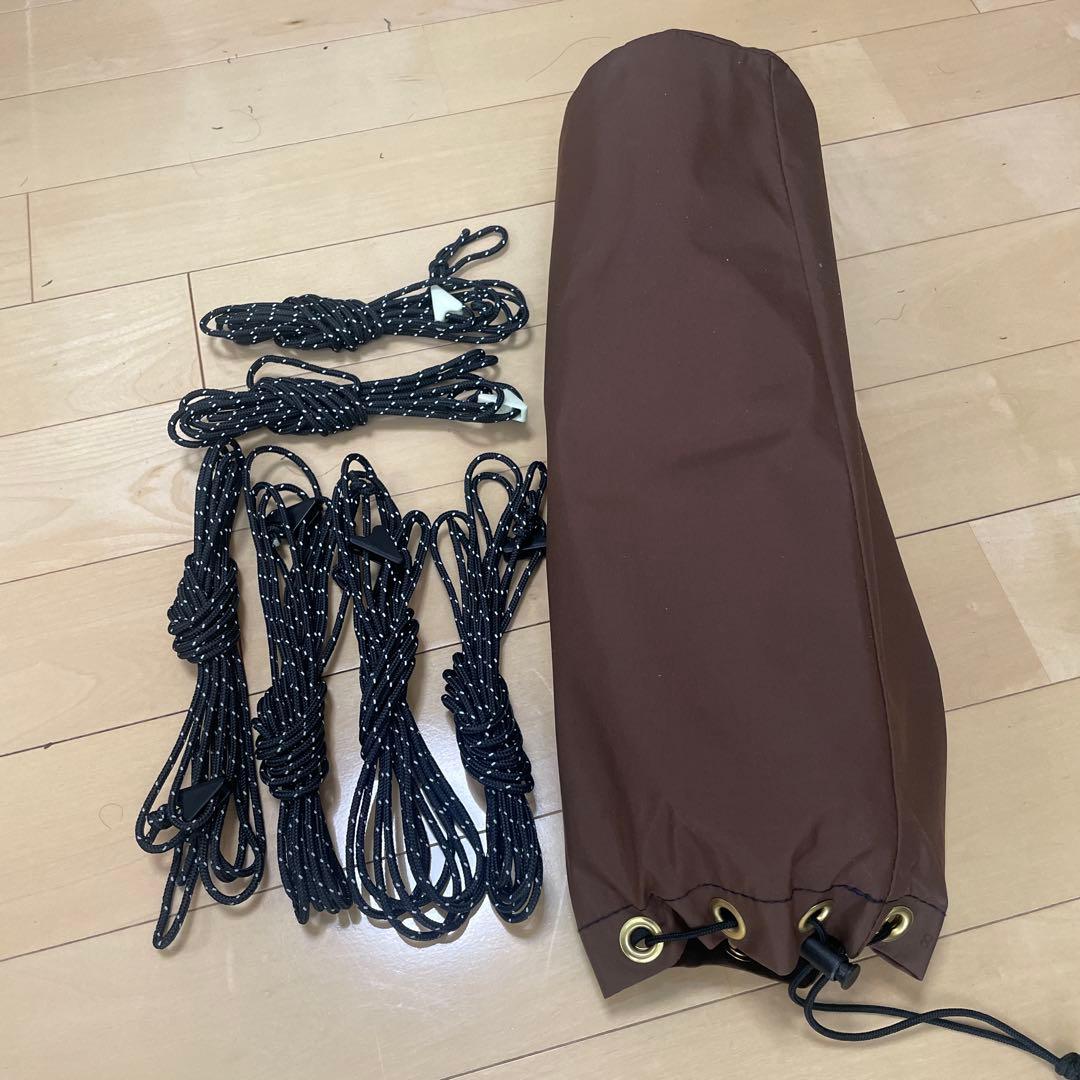 telo looks black タープ