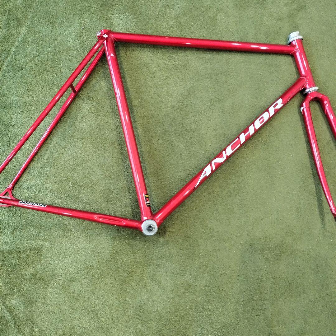 ANCHOR ピスト・シングルスピードフレーム レッド