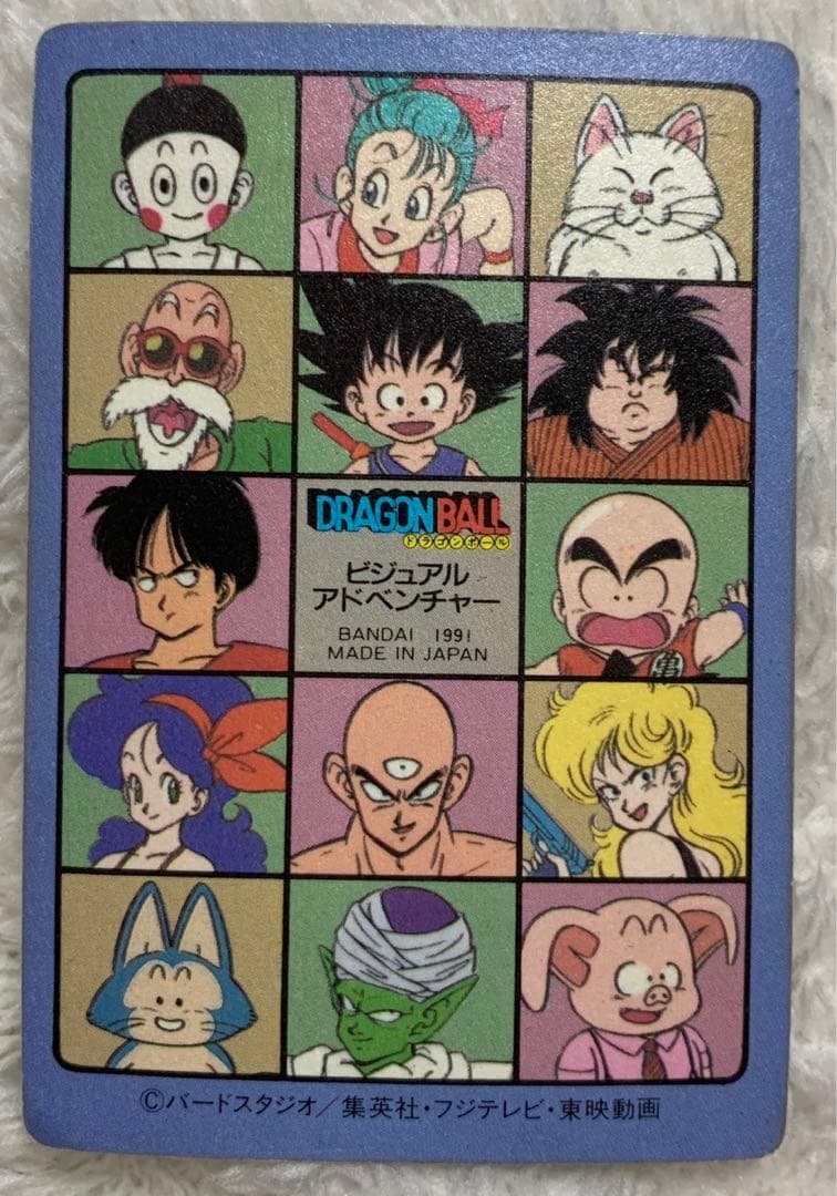 【神龍に乗って】ドラゴンボール　ビジュアルアドベンジャー　カードダス