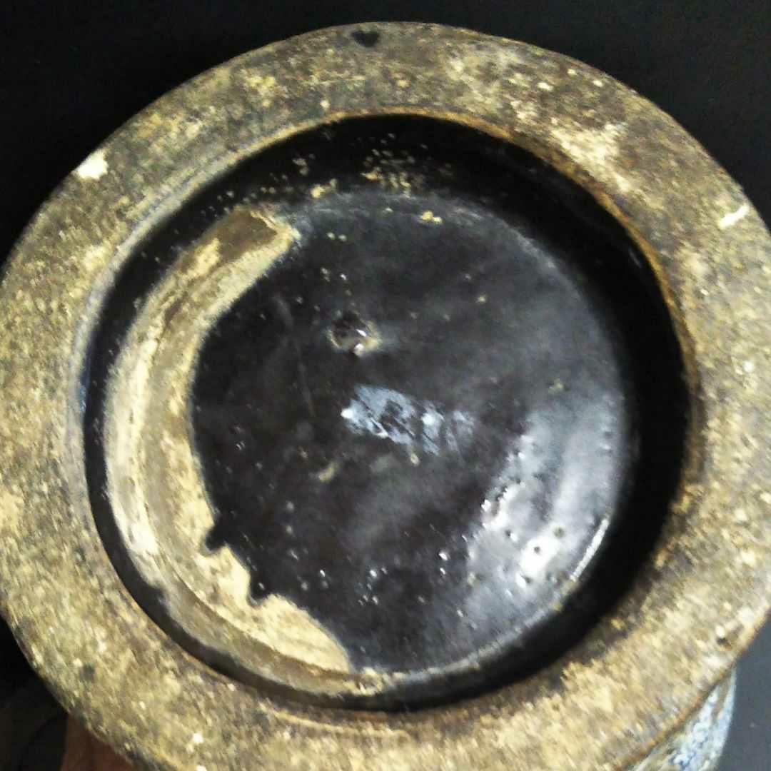 ※中国古美術/唐白磁隻龍耳瓶/唐代/