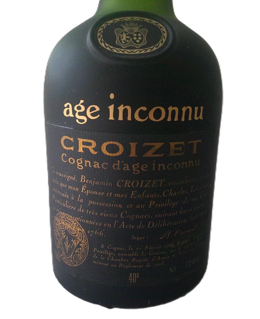 ★未開栓 古酒 CROIZET age inconnu クロアーゼ 700ml★