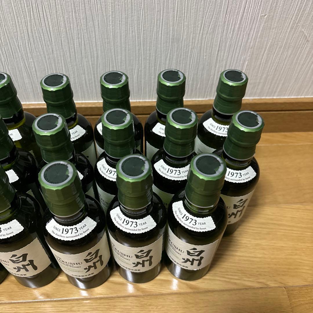 白州ウイスキー 180ml ミニボトル 22本