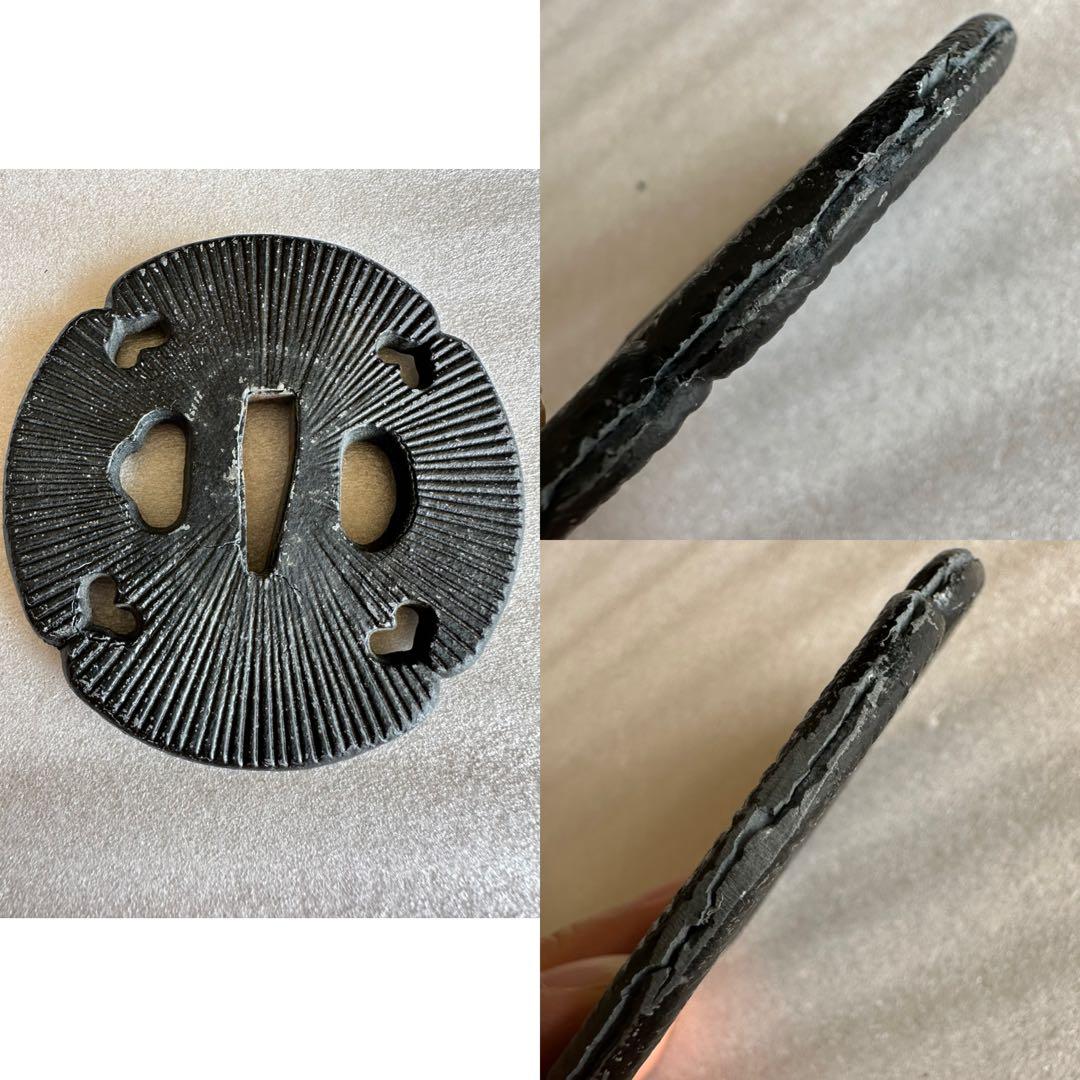 合金製 金属製 鍔 鐔　つば 9点まとめ　刀装具 武具 25