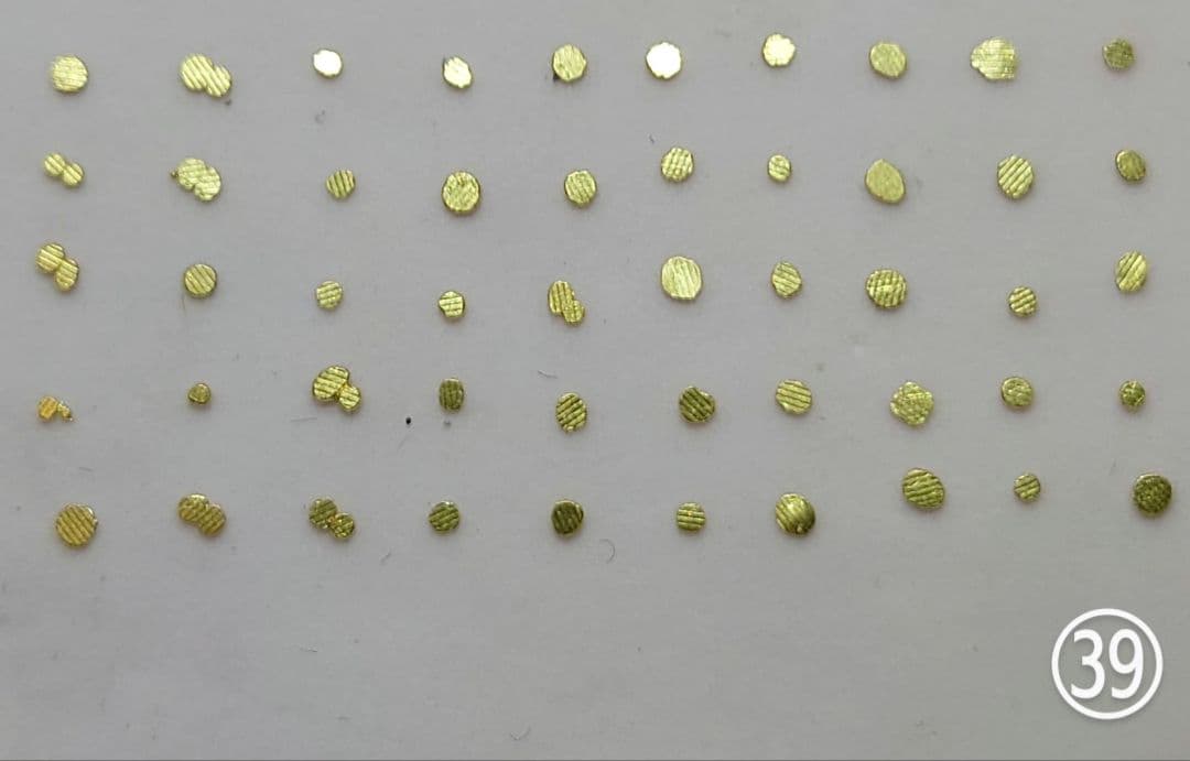 土肥金山 純金24K 砂金50粒　砂金