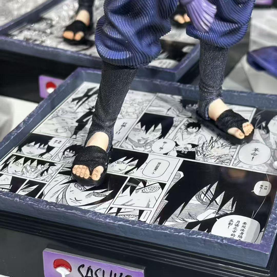 美品NARUTO ナルト 疾風伝 うちはサスケ ガレージキット フィギュア