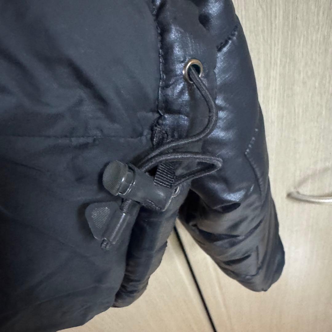 ナイキ製 マンチェスターユナイテッド中綿ジャケット Mサイズ/ブラック/刺繍