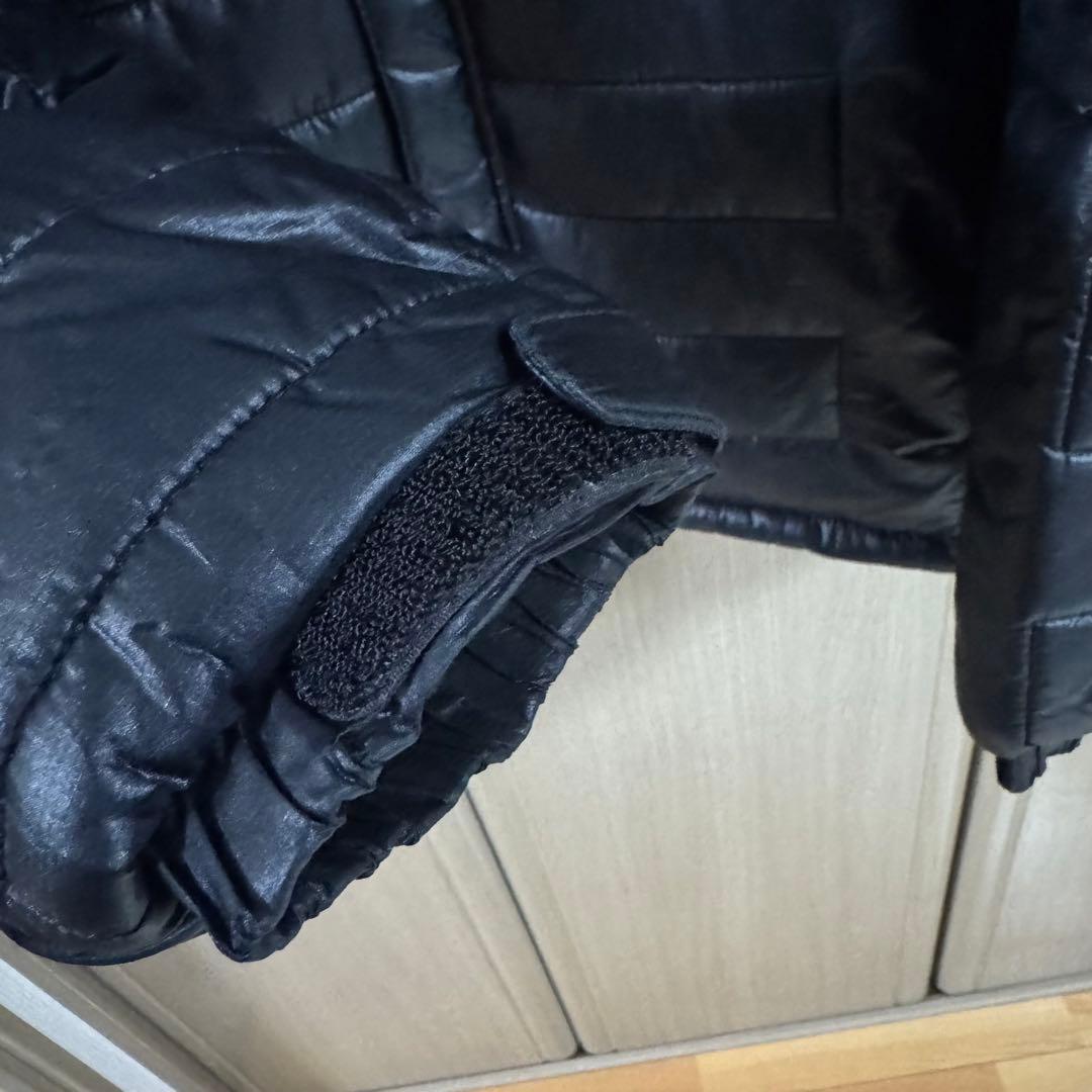 ナイキ製 マンチェスターユナイテッド中綿ジャケット Mサイズ/ブラック/刺繍