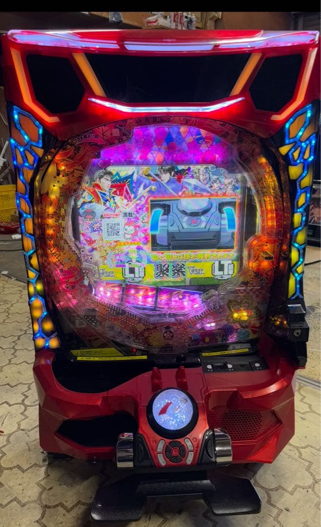 P花の慶次 傾奇一転 L-MX 赤枠　無加工品