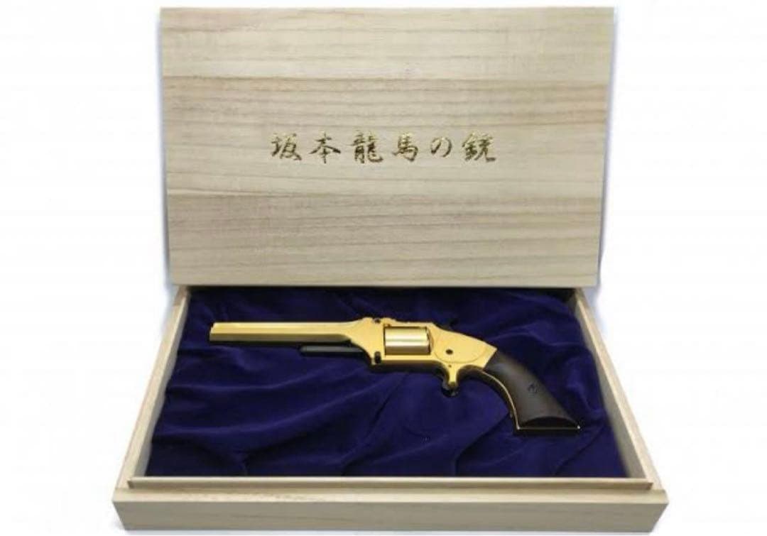 坂本龍馬の銃　モデルガン　abs マルシン　ゴールド