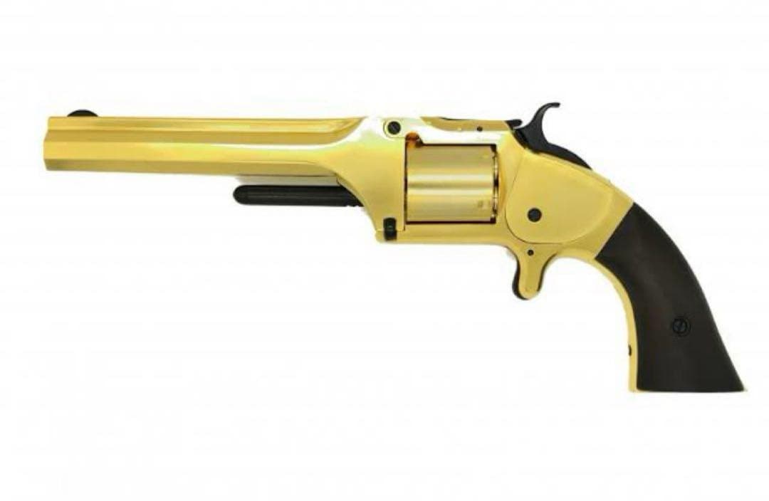 坂本龍馬の銃　モデルガン　abs マルシン　ゴールド