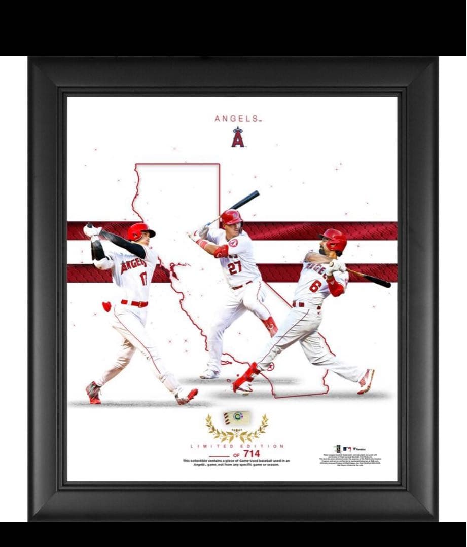 大谷翔平 実使用 エンゼルス 限定 MLB fanatics