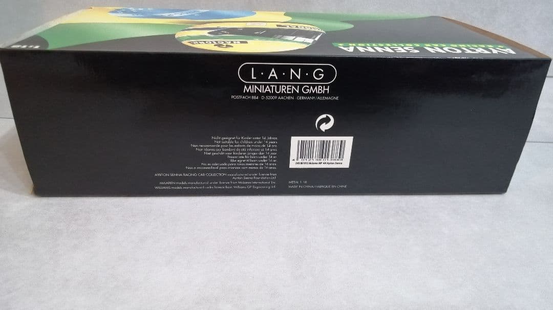 MINICHAMPS アイルトンセナ マクラーレン ホンダMP4/4 1989