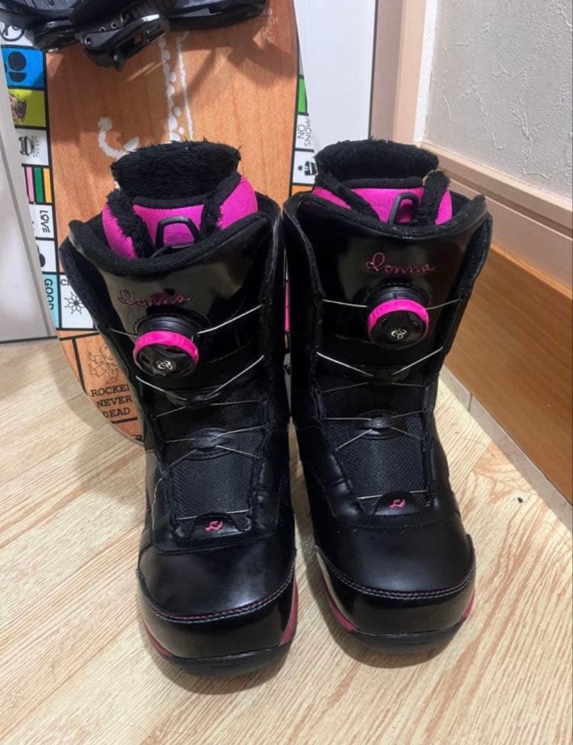 安全に滑れるキッズボード3点セット！110cm.23cmブーツ