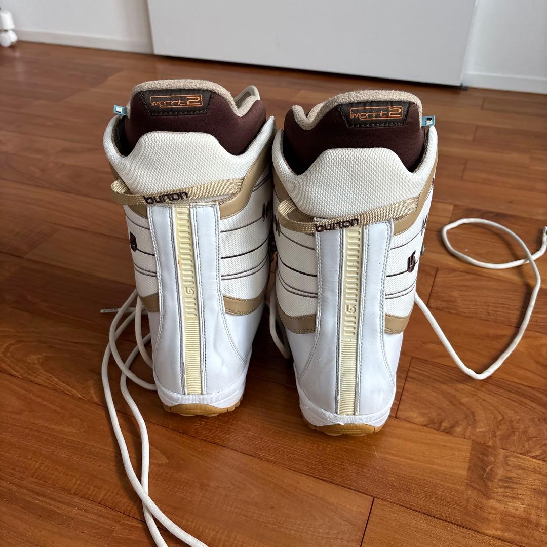 BURTON スノーボードブーツ(女性用) ホワイト/ゴールド