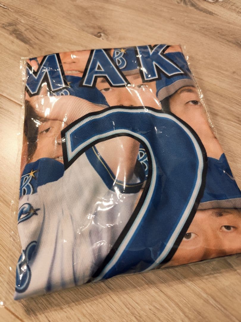 #2 牧 横浜 DeNA ベイスターズ ファンフェスタ 総柄 Tシャツ