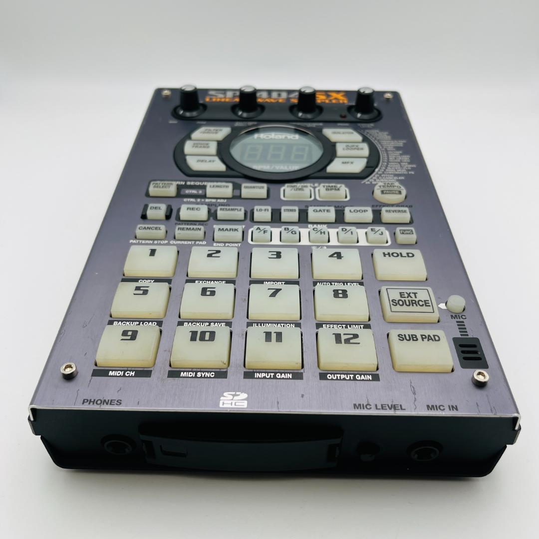 Roland SP-404SX SDカード 専用ケース 電源アダプター付属