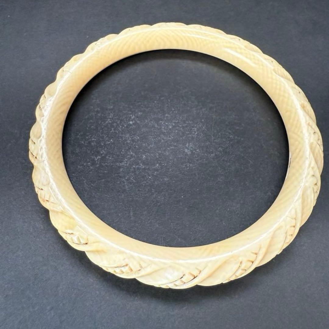 極上　バングル　刻印585? 天然素材 骨董　美術品　アンティーク