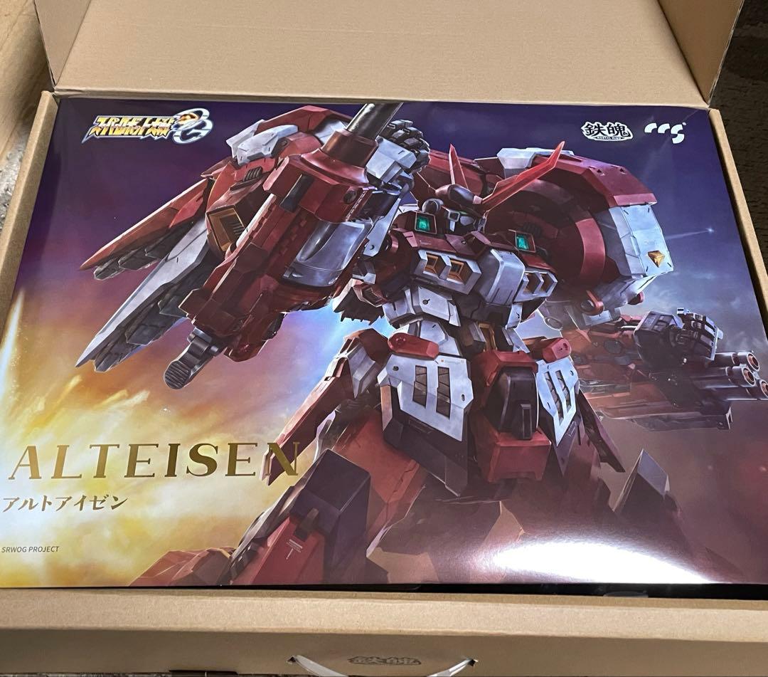 CCSTOYS 鉄魄 スーパーロボット大戦OG アルトアイゼン　修正台座付き