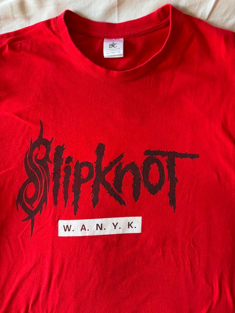 Slipknot 赤 Tシャツ W.A.N.Y.K.