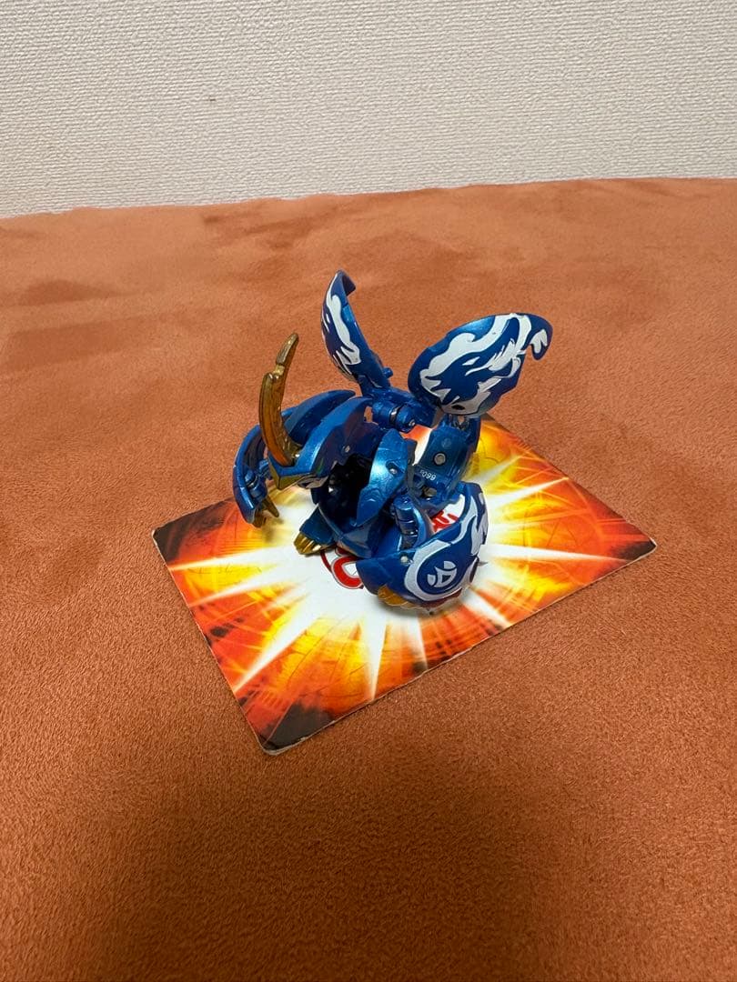 爆丸 天ドラガオン 蒼Ｖｅｒ．限定カラー アビリティカード2枚　ゲートカード1枚