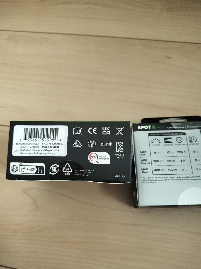 ニャンさん専用  SPOT R ヘッドランプ 400