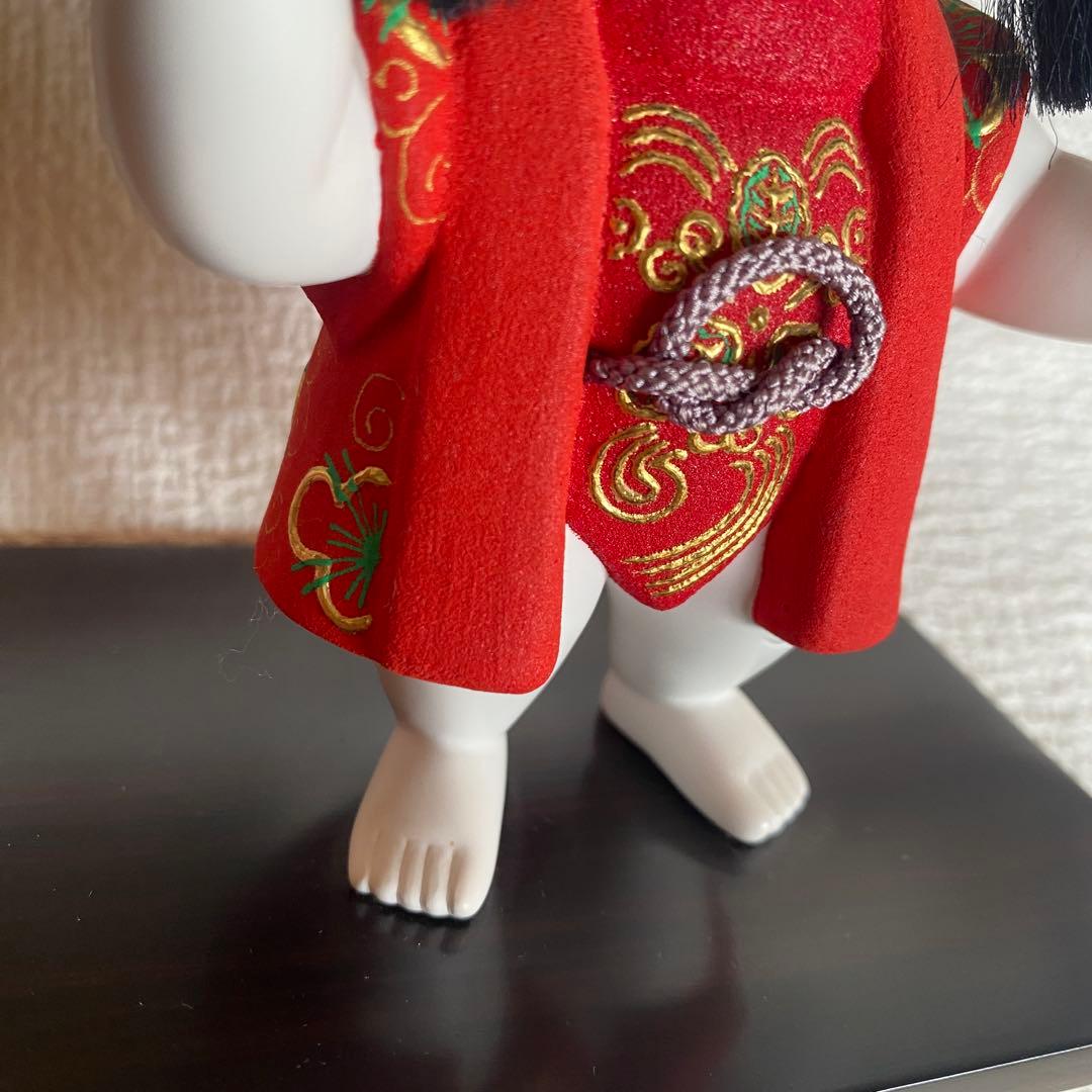 希少✨中村信喬　恵比寿　御所人形　丸平大木人形店購入　縁起物　置物