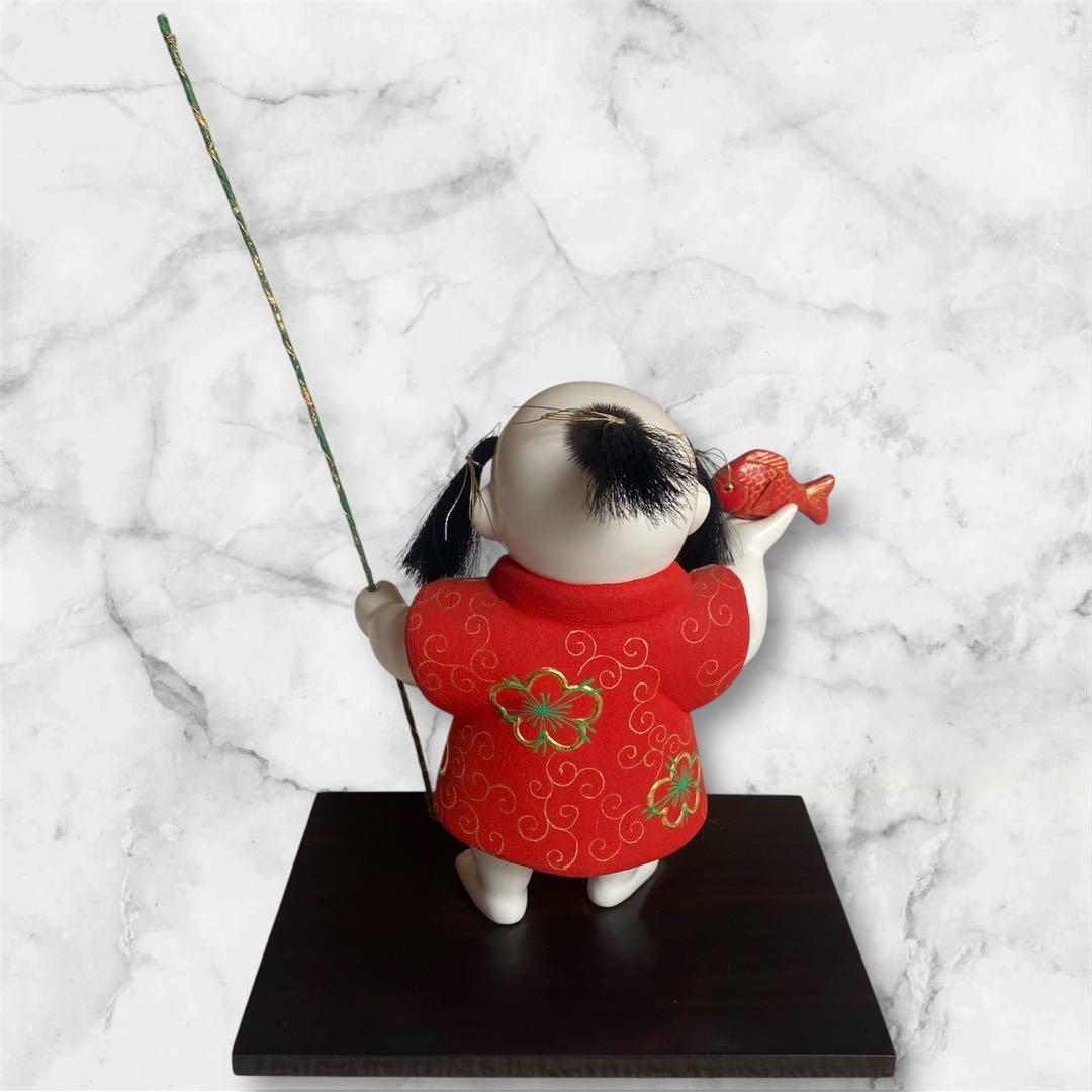 希少✨中村信喬　恵比寿　御所人形　丸平大木人形店購入　縁起物　置物