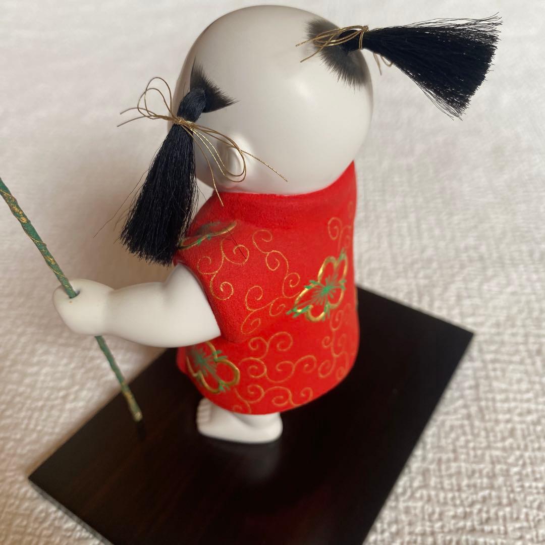 希少✨中村信喬　恵比寿　御所人形　丸平大木人形店購入　縁起物　置物