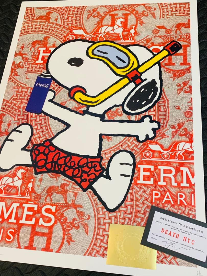 yururi様売約済み　正規品DEATH NYC ポップアート エルメス